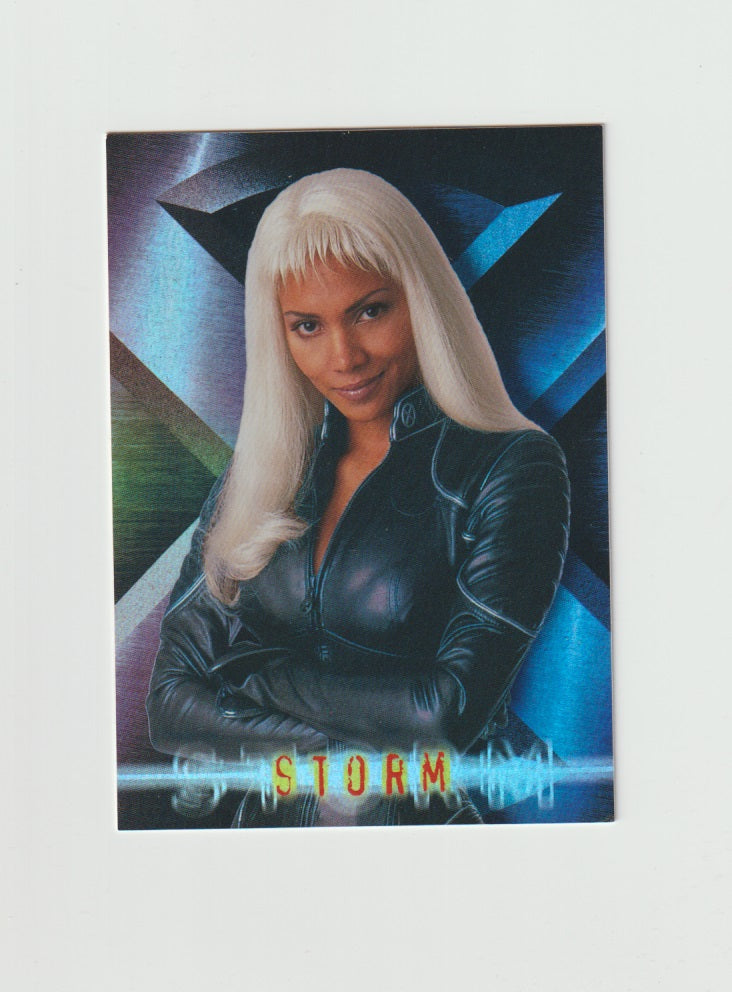 2000 X-Men Movie X-Foil #4 of 10 Storm