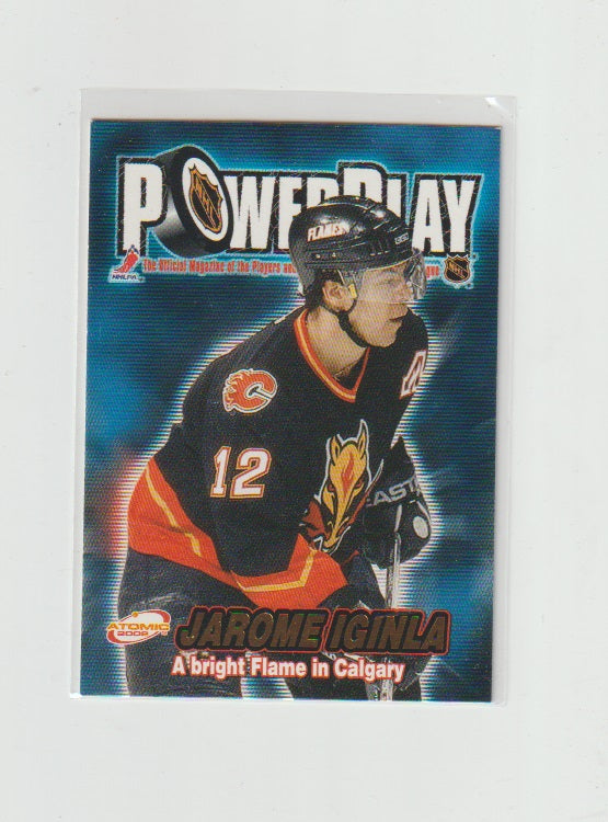 2001-02 Atomic Power Play #5 Jarome Iginla