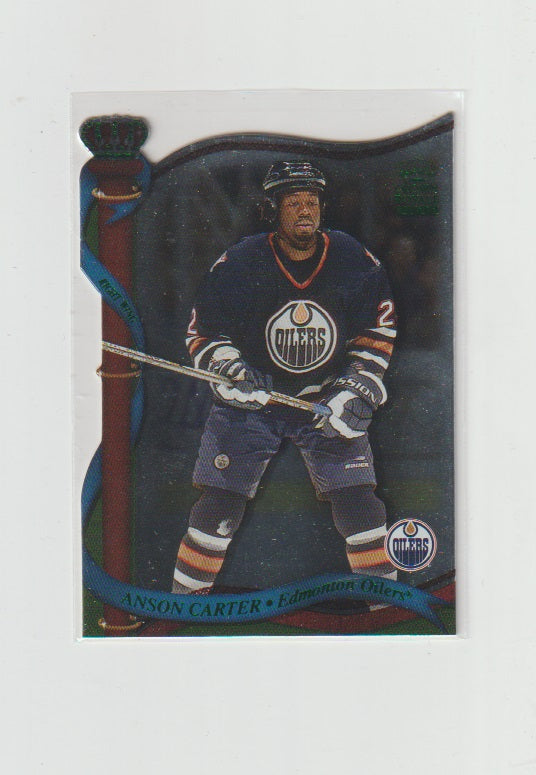 2001-02 Crown Royale Retail Green #58 Anson Carter