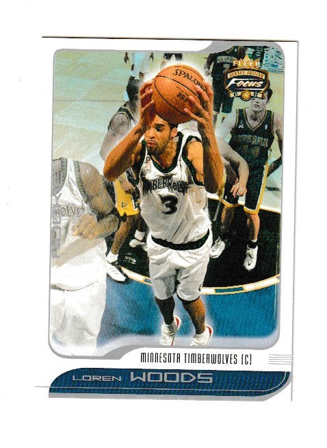 2001-02 Fleer Focus Rookie #118 Loren Woods