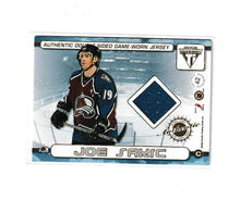 Load image into Gallery viewer, 2001-02 Titanium Double-Sided Jerseys #42 Mats Sundin &amp; Joe Sakic
