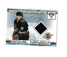 Load image into Gallery viewer, 2001-02 Titanium Double-Sided Jerseys #72 Sergei Berezin &amp; Michal Handzus
