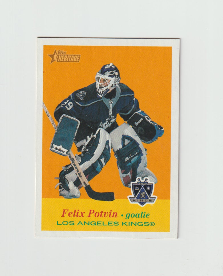 2001-02 Topps Heritage #65 Felix Potvin