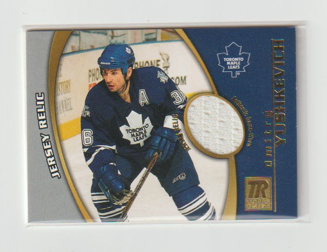 2001-02 Topps Reserve Jerseys #TR-DY Dmitry Yushkevich