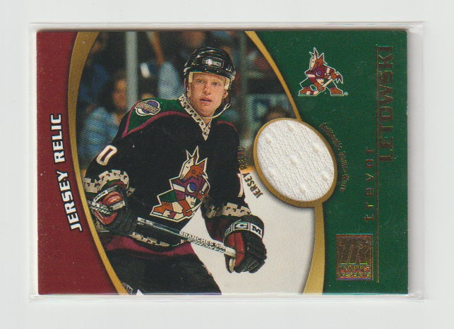 2001-02 Topps Reserve Jerseys #TR-TL Trevor Letowski
