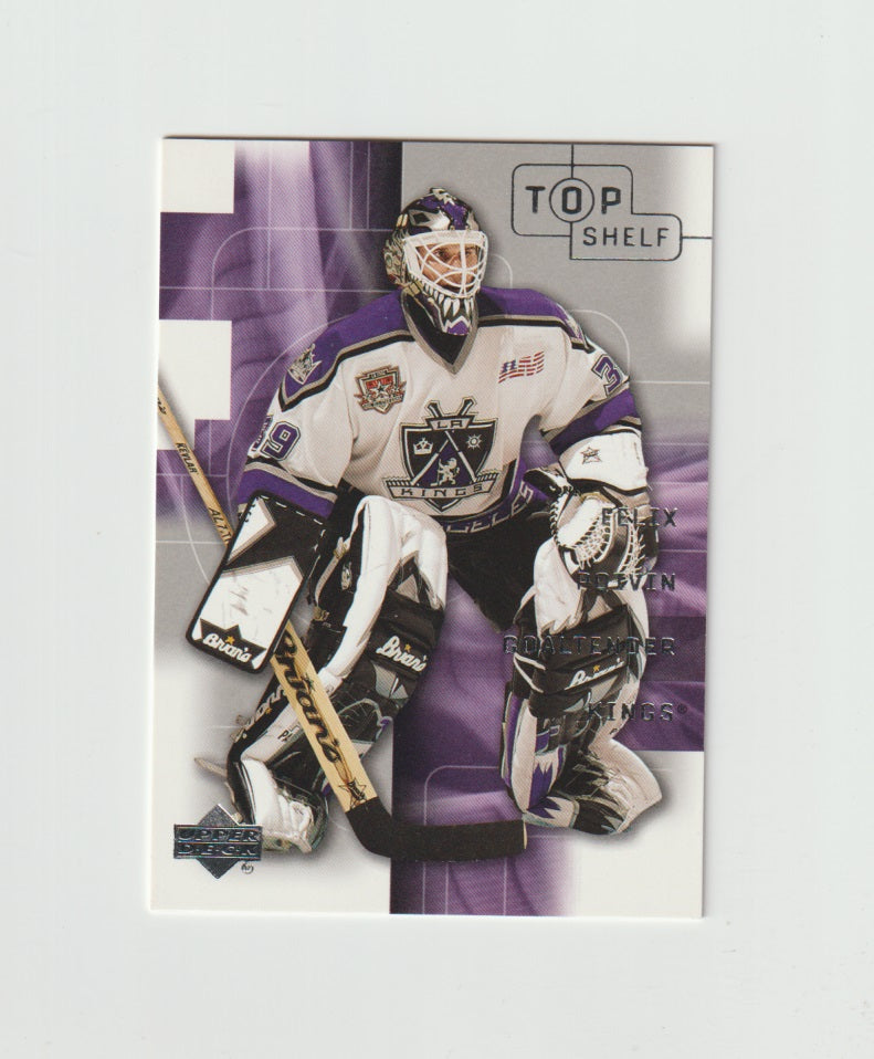 2001-02 UD Top Shelf #96 Felix Potvin