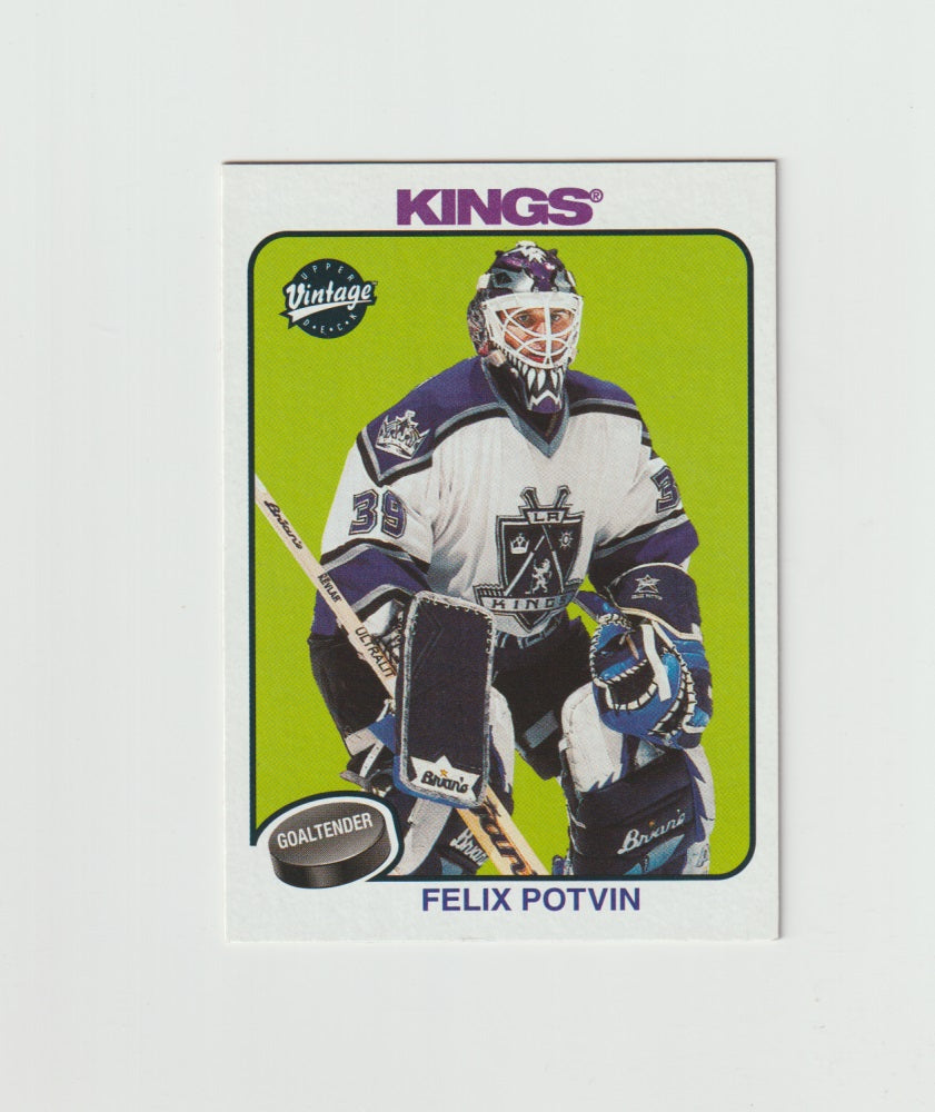 2001-02 Upper Deck Vintage #115 Felix Potvin