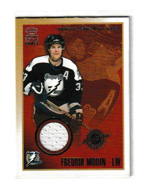 2002-03 Crown Royale Jerseys #21 Fredrik Modin