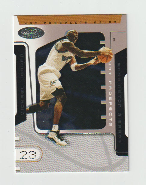 2002-03 Hoops Hot Prospects #34 Michael Jordan