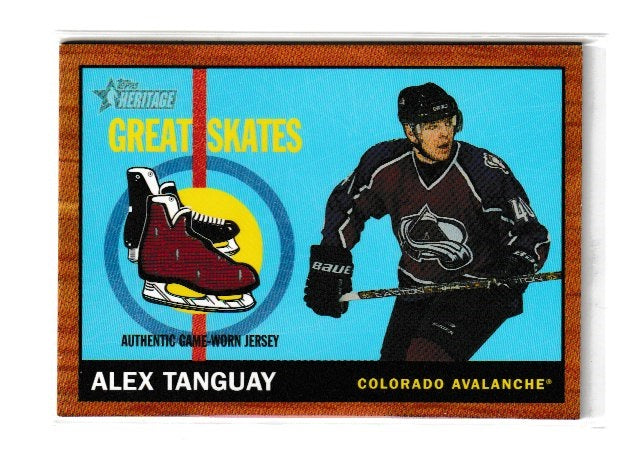 2002-03 Topps Heritage Great Skates #GS-AT Alex Tanguay