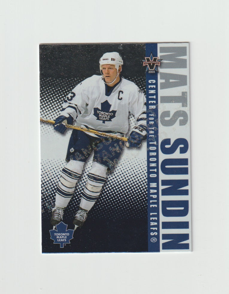 2002-03 Vanguard LTD #93 Mats Sundin