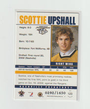 Load image into Gallery viewer, 2002-03 Vanguard Rookie #123 Scottie Upshall
