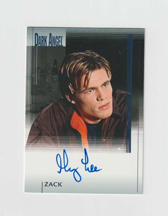 2002 Dark Angel Autographs William Gregory Lee as Zack
