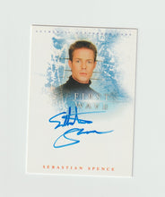 Load image into Gallery viewer, 2002 First Wave Autographs #A1 Sebastian Spence as Cade Foster
