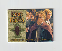 Load image into Gallery viewer, 2002 Lord of the Rings Fellowship of the Ring Update Authentic Movie Memorabilia Pippin&#39;s Travel Cloak
