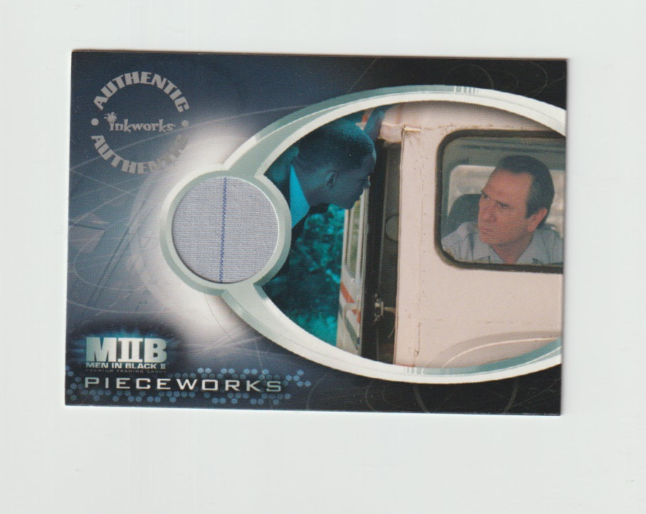 2002 Men in Black II Pieceworks #PW2 Tommy Lee Jones Postal Worker Shirt