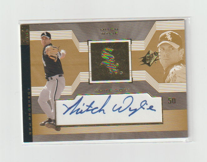 2002 SPx Autograph Prospects #150 Mitch Wylie