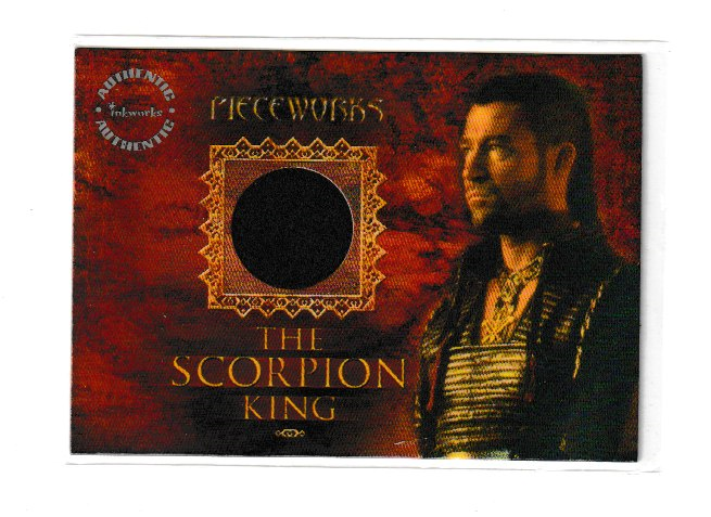 2002 Scorpion King #PW-3 Steven Brand Authentic Show Worn Item
