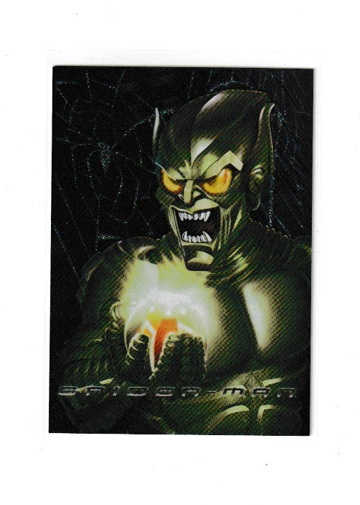 2002 Spider-Man Web-Tech Foil #F5 Green Goblin