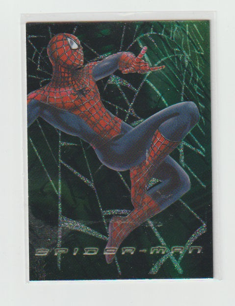 2002 Spider-Man Web-Tech Foil #F3 Spider-Man