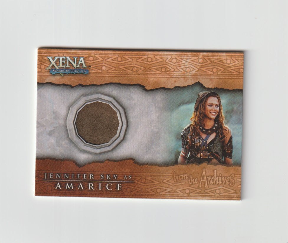 2002 Xena Beauty and Brawn From The Archives Costumes #C12 Jennifer Sky as Amarice