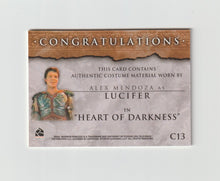 Load image into Gallery viewer, 2002 Xena Beauty and Brawn From The Archives Costumes #C13 Alex Mendoza as Lucifer
