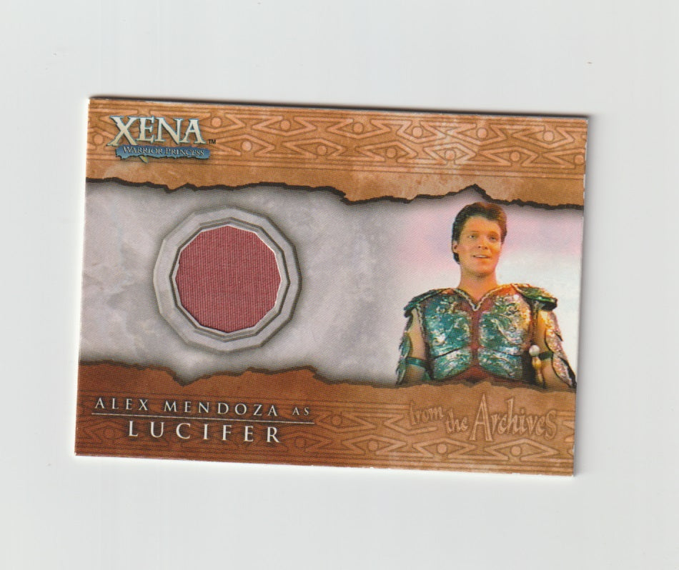 2002 Xena Beauty and Brawn From The Archives Costumes #C13 Alex Mendoza as Lucifer