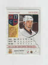 Load image into Gallery viewer, 2003-04 Crown Royale Blue #97 Jason King
