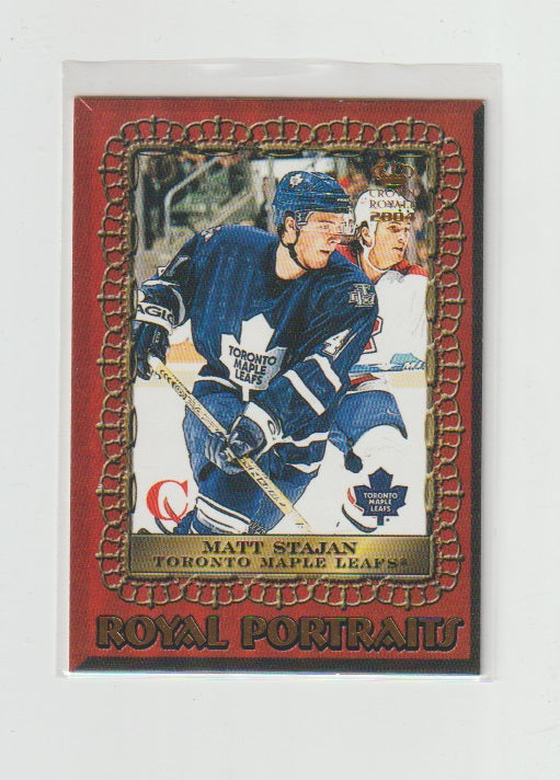 2003-04 Crown Royale Royal Portraits #10 Matt Stajan