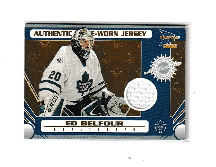 2003-04 Pacific Prism Jerseys #144 Ed Belfour