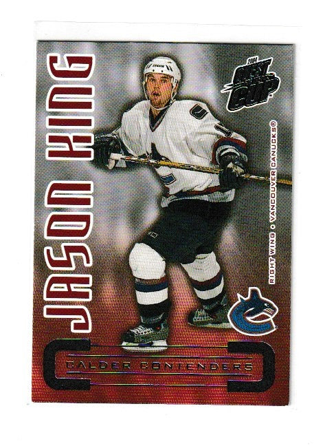 2003-04 Pacific Quest For The Cup Calder Contenders #20 Jason King