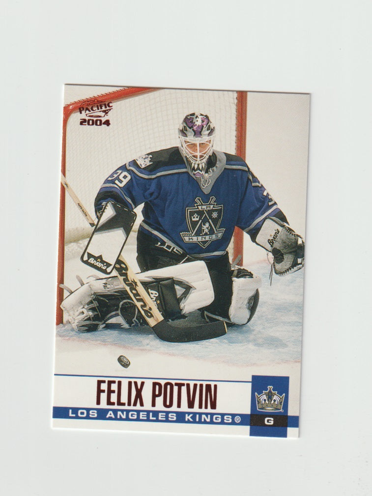 2003-04 Pacific Red #159 Felix Potvin