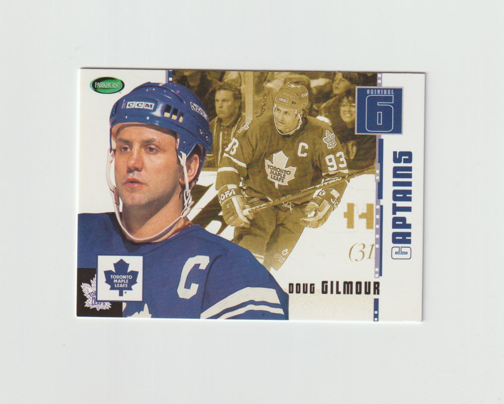 2003-04 Parkhurst Original 6 Toronto #72 Doug Gilmour