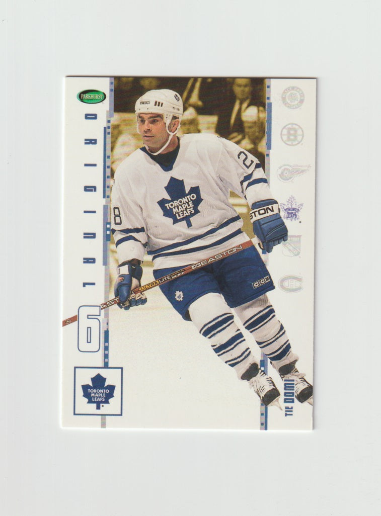 2003-04 Parkhurst Original 6 Toronto #8 Tie Domi