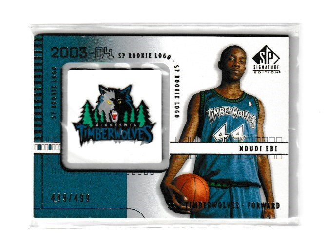 2003-04 SP Signature Edition SP Rookie Logo #126 Ndudi Ebi