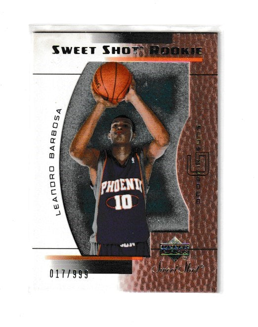 2003-04 Sweet Shot Rookie #118 Leandro Barbosa