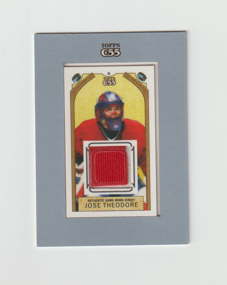 2003-04 Topps C55 Relics #TR-JT Jose Theodore