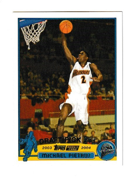 2003-04 Topps Rookie Card #231 Mickael Pietrus