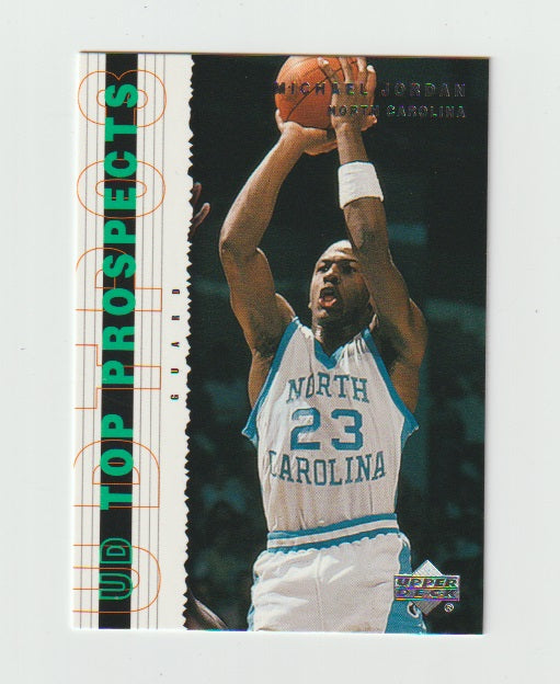 2003-04 UD Top Prospects #1 Michael Jordan