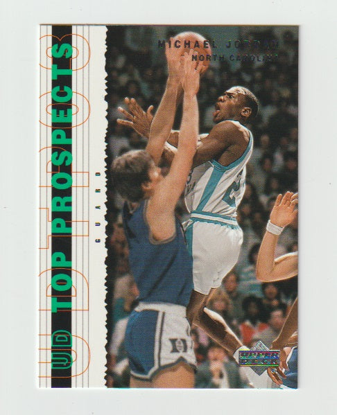 2003-04 UD Top Prospects #58 Michael Jordan