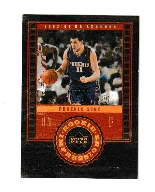 2003-04 Upper Deck Legends Rookie Impressions #100 Zarko Cabarkapa