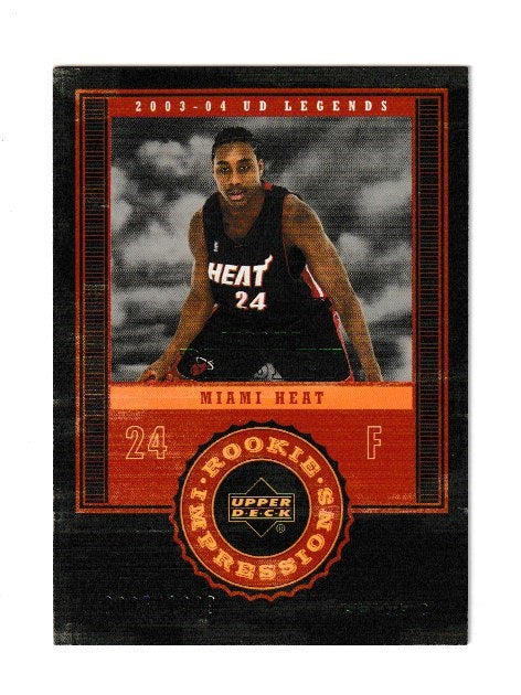 2003-04 Upper Deck Legends Rookie Impressions #107 Jerome Beasley