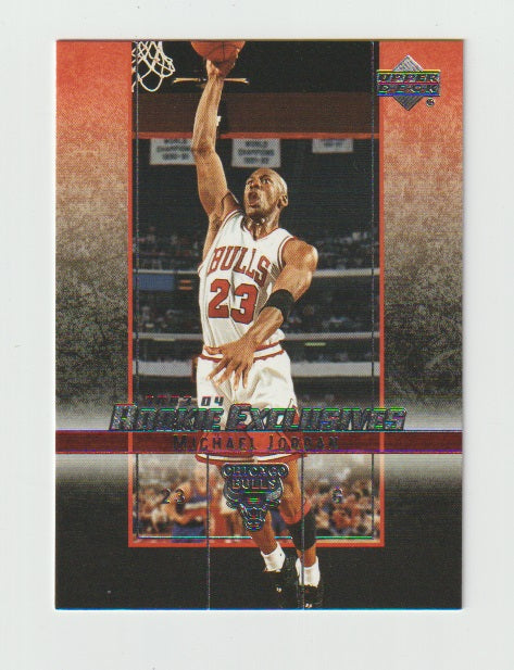 2003-04 Upper Deck Rookie Exclusives #60 Michael Jordan