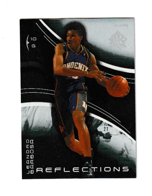 2003-04 Upper Deck Triple Dimensions Reflections #63 Leandro Barbosa