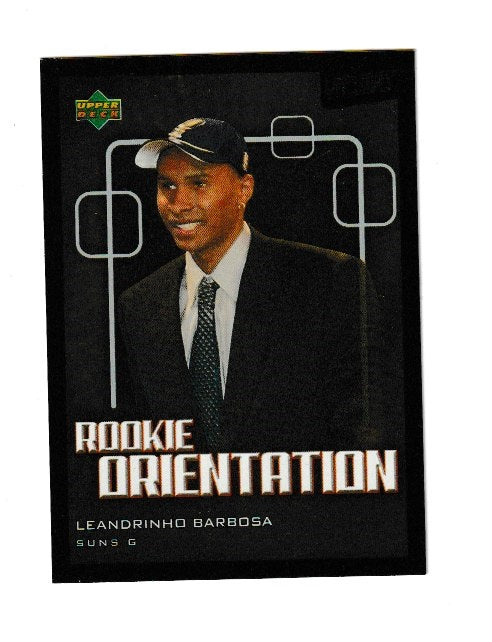 2003-04 Upper Deck Victory Rookie Orientation #128 Leandro Barbosa