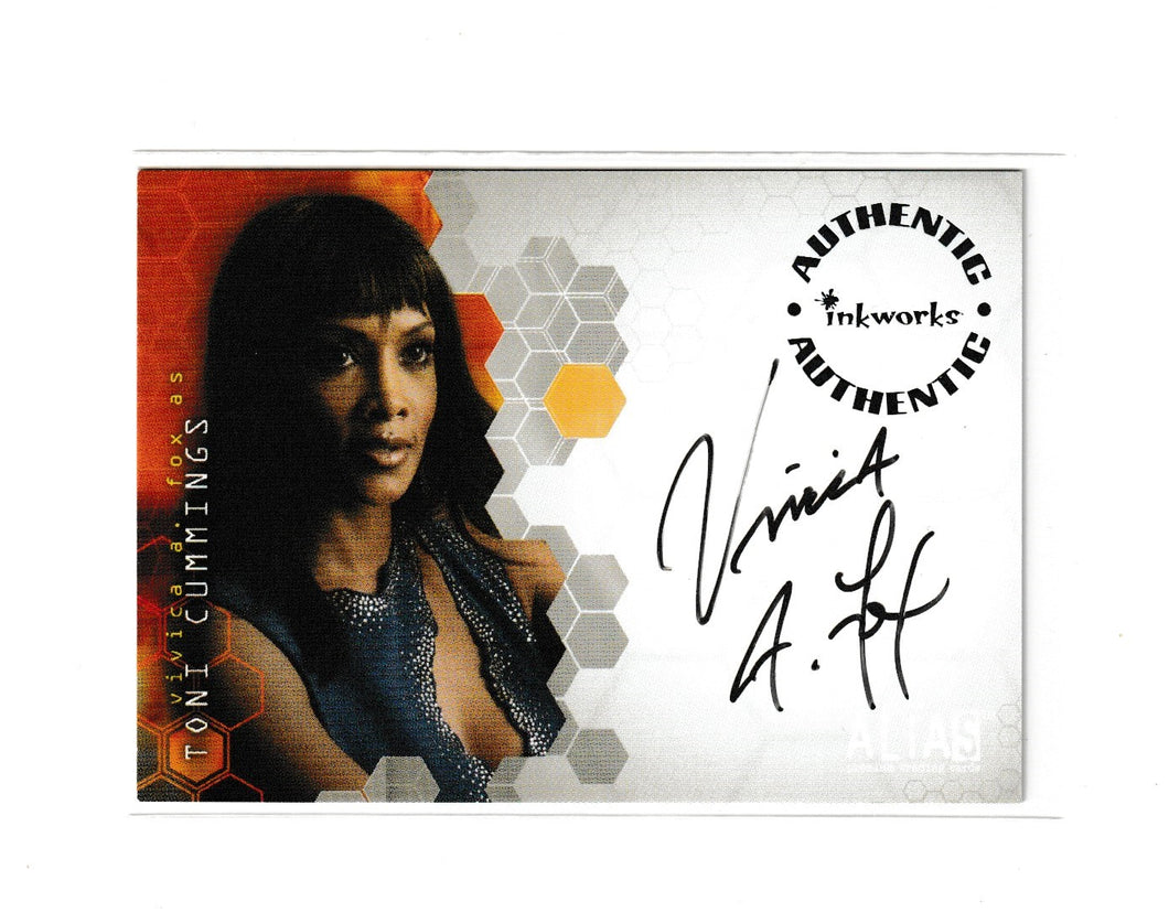 2003 Alias Season 3 Autographs #A24 Vivica A. Fox as Toni Cummings