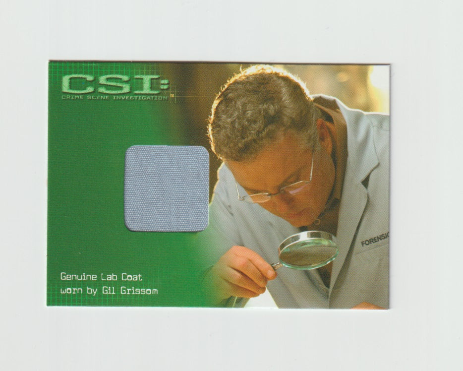 2003 CSI Series 1 Costumes #CSI-C1 Gil Grissom played by William Petersen
