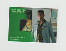 Load image into Gallery viewer, 2003 CSI Series 1 Costumes #CSI-C4 Greg Sanders played by Eric Szmanda
