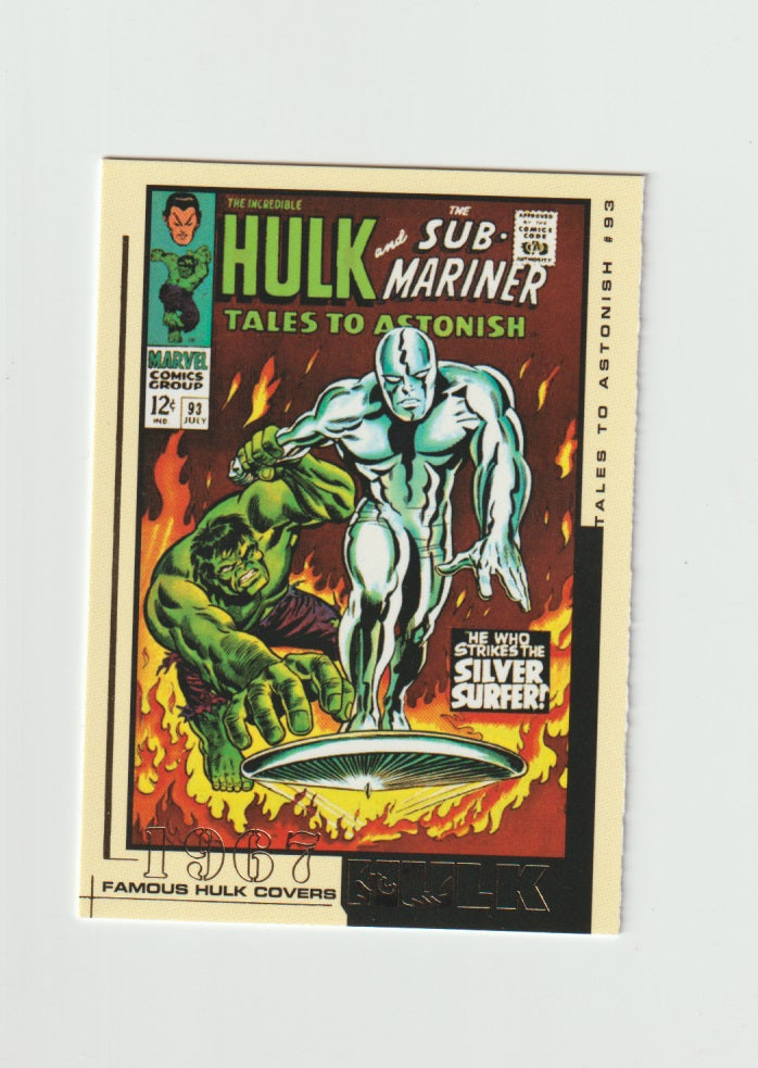 2003 Hulk Film and Comic Series Famous Hulk Covers #FC11 Tales To Astonish #93