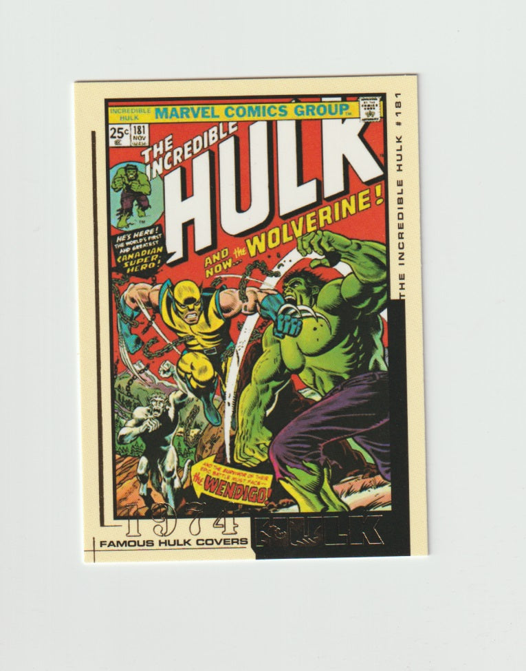 2003 Hulk Film and Comic Series Famous Hulk Covers #FC18 The Incredible Hulk #181